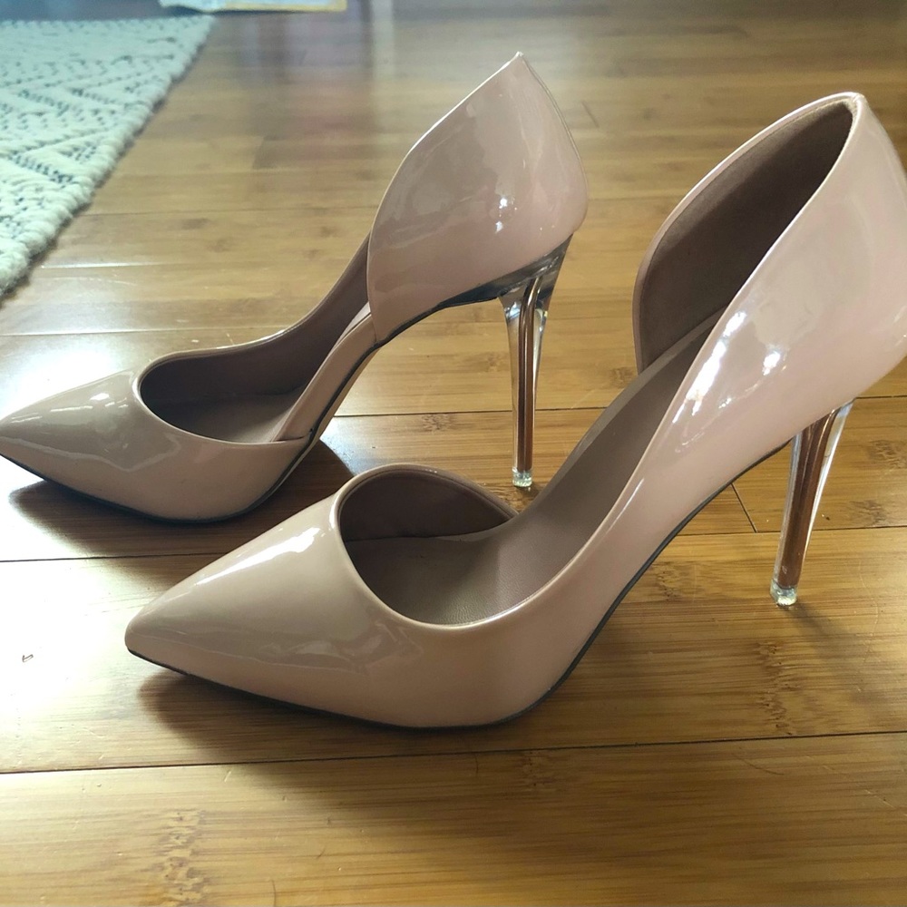 Spring size 8 light pink heels